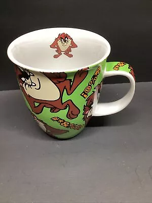 The Warner Bros Looney Tunes Vintage Taz Tasmanian Devil Coffee Mug Tea Cup 2000 • $9.99