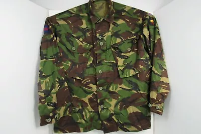 British Army Military Combat DCTA Field Jacket Woodland Camo Full Zip Size Large • $19.95