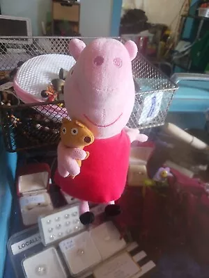 Ty Peppa Pig Plush 20cm Soft Stuffed Toy • $7.50