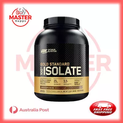 Optimum Nutrition Gold Standard 100% Isolate  Hydrolyzed Whey Wpi Protein On No • $138.90