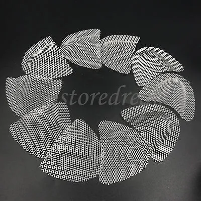 100Pc Dental Metal Net Strengthen Dental Impression Trays For Upper Teeth SILVER • $14.71