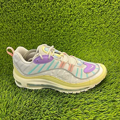 Nike Air Max 98 Easter Pastels Womens Size 10 Athletic Shoes Sneakers AH6799-300 • $69.99