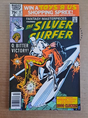 $1 • Buy Marvel Fantasy Masterpieces #11 Silver Surfer 1980 Warlock BEAUTIFUL GRADE 