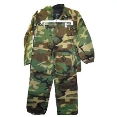 Military Surplus G.I. Chemical Protective Suit XXL Size Woodland MJ140XXL • $37.75