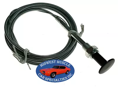 Carburetor Carb Choke Pull Cable Assembly Throttle Trunk Hood 60  Long Ford A16 • $17.09