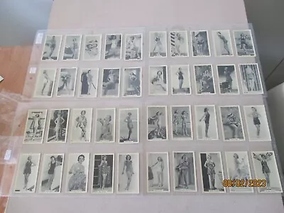 Murray Sons & Co. Bathing Belles 1939 Full Set Of 40 Cards In Plastic Sleeves • £9.99