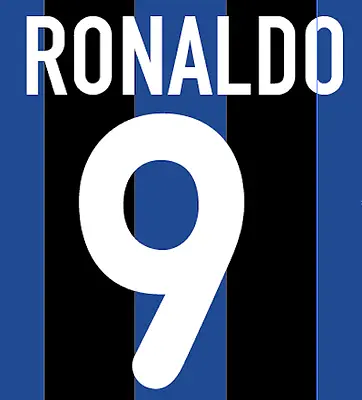 £12 • Buy Inter Milan Ronaldo Nameset Shirt Soccer Number Letter Heat Print Football H 00