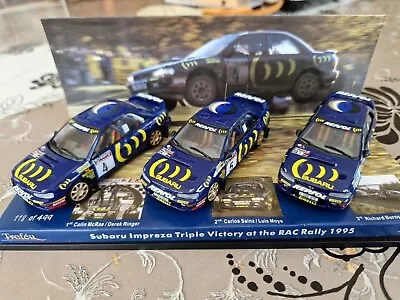 1 43 Trofeu TR691 Set Subaru RAC Rally Set 1/2/3 1995 • £100