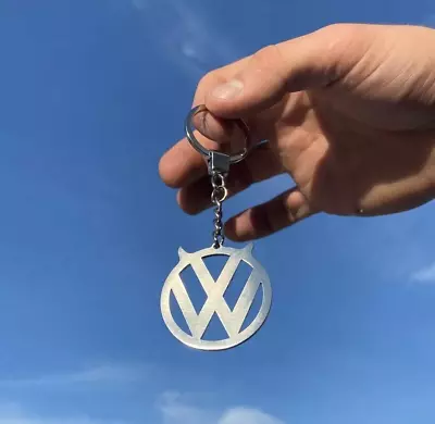 Fits For Volkswagen Devil Logo Keychains KeyRing Accessory Gift Car Tuning • $22.90