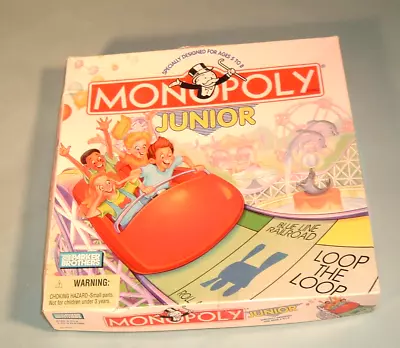 Vintage Monopoly Junior Board Game 1996 Edition Parker Bro's 1996 • $8.09