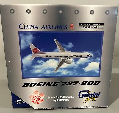 Gemini Jets China Airlines Boeing 737-800 #gjcal124 Scale 1:400 • $27