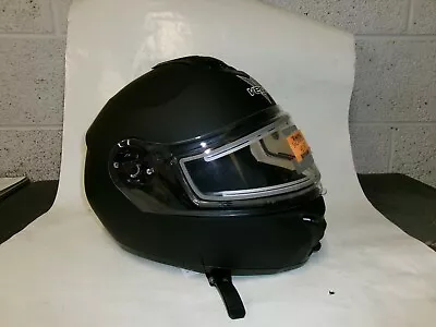 New Vega Vr-1 Elec Snow Black Matte Adult Helmet Dot Ece Rated Size Lg 42200-054 • $134.95