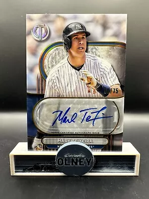 2024 Topps Tribute Mark Teixeira On-Card Auto Gold /75 New York Yankees • $4.25