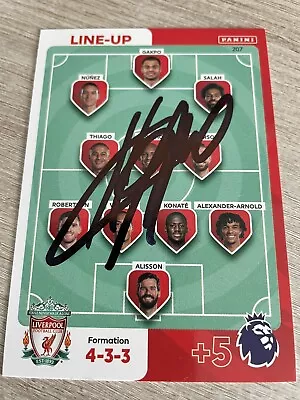 Match Attax Jurgen Klopp Liverpool Signed • £1.20