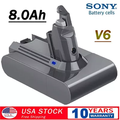 $19.98 • Buy 21.6V 8000mAh Battery For Dyson V6 SV03 SV04 SV05 DC58 DC59 DC61 Handheld Animal