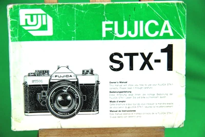 £3 • Buy Fujica STX-1 Instruction Manual CAMERA