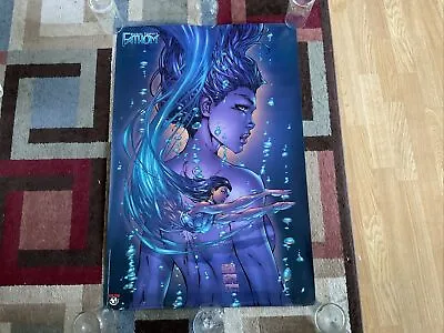 Fathom Top Cow Comic Poster By Michael Turner 1998 • $40