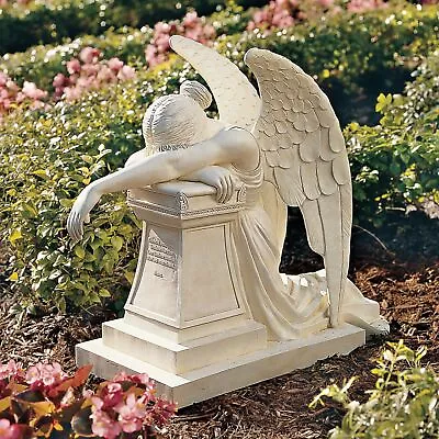 Estate Size Weeping Angel Monument Nr • $400.50