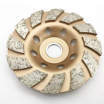 4  Inch Diamond Cup Grinding Wheel For Concrete Masonry Marble GraniteTurbo Row • $13.99