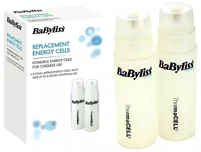 Babyliss Gas Energy Cells 4589U  | Cordless Use | Fits 2581 2583 2585 - 2 Pack • £11.97