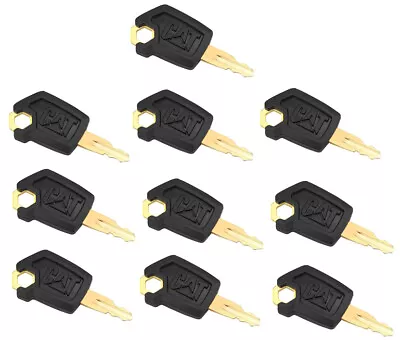 10PCS Ignition Keys 5P8500 5P-8500 For Caterpillar Heavy Equipment CAT Loaders • $9.50