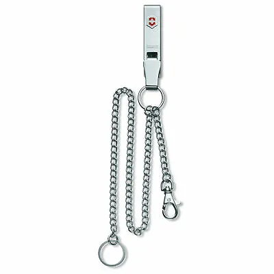 Swiss Army Victorinox Belt Clip Hanger With Chains 4.1860-X1 (33552) New In Bag • $26.93