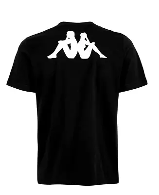 KAPPA Lifestyle Cotton Fitness T. Shirt - Black - XL • £6.99