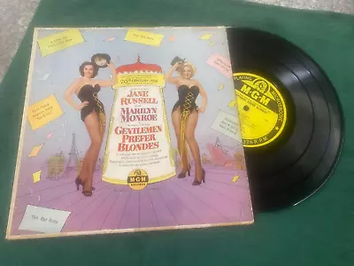 Marilyn Monroe Gentlemen Prefer Blondes 1953 Vintage Original Movie Soundtrack • $199.95