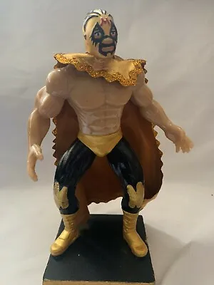 MIL MASCARAS (5)    Wrestler 7 In Action Figure Mexican  HANDMADE PAINTED   • $23.99