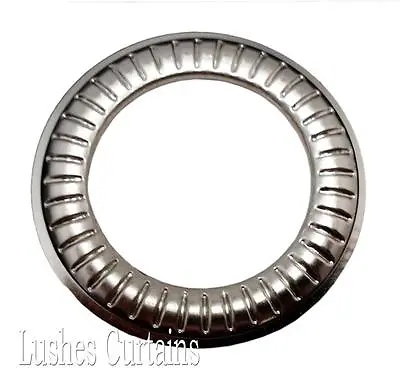 Large Curtain Drapery Nickel #12 Metal Grommets 1-9/16  Pack W/Washer Eyelets • $7.46