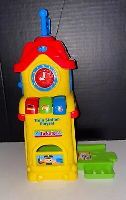 VTech Go Go Smart Wheels Train Station Ticket Clock Tower Replacement Part • $5