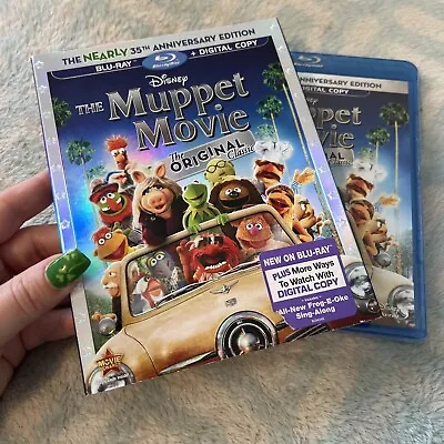 NEW** THE MUPPET MOVIE: The Nearly 35th Anniversary W~SLIPCOVER [Blu-ray + Dig) • $21.75