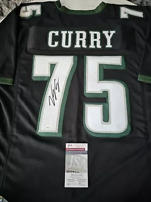 Vinny Curry Autographed/Signed Jersey JSA COA Philadelphia Eagles • $66.50