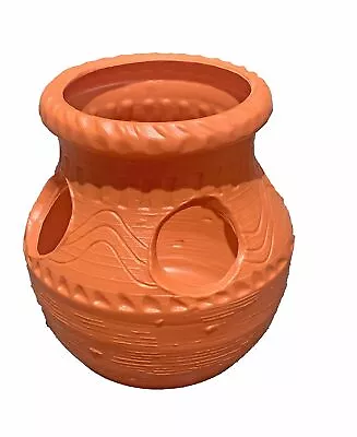 8  Indoor Outdoor Strawberry Jar Planter Aztec Style Durable Light Weight Pla... • $38.34