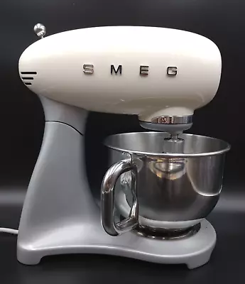 OPEN BOX - SMEG 5 Qt. Tilt-Head Stand Mixer | Cream • $499.99