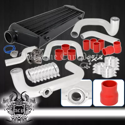 For 90-93 Integra Engine Piping Kit +Fmic Turbocharger Intercooler +Couplers+Bov • $205.99