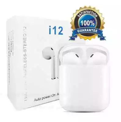 Wireless Bluetooth Air Pods/Buds Earphones Charging Case Noise Cancellation • £7.99