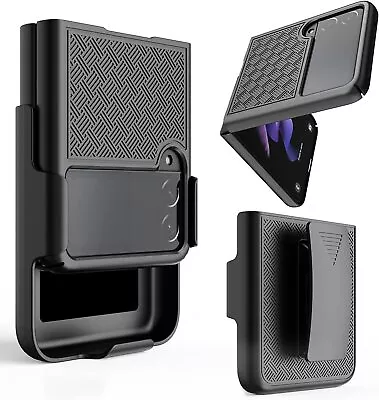 $9.89 • Buy For Samsung Galaxy Z Flip 3 5G Belt Clip Hard Case Slim Phone With Holster Cover