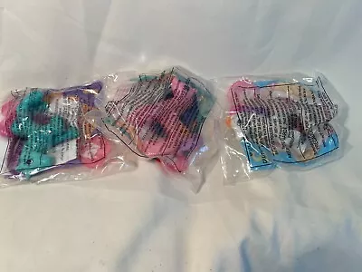 VTG McDonalds MY LITTLE PONY 1997 Happy Meal Toys NEW Complete Set Of 3 • $14