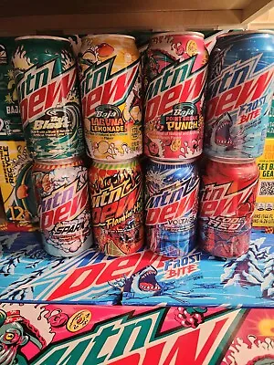 Mix & Match Mountain Dew Limited Edition Various Flavors Unopened 12 Oz Can MTN • $7