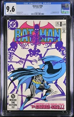 BATMAN #360 - CGC 9.6 - Key Issue 1st Appearance 1983 DC Comics • $1.25