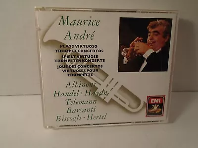 MAURICE ANDRE - Maurice André Plays Virtuoso Trumpet Concertos 3 CD Set Solos  • $23