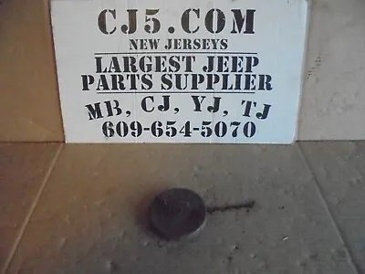 Jeep Military M Series Nos M38 M38a1 M151 Fording Fuel Cap W/chain • $29