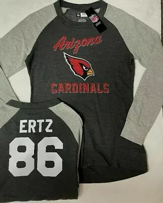 Zach Ertz Arizona Cardinals Womans Longsleeve Jersey Shirt Majestic  • $23.99