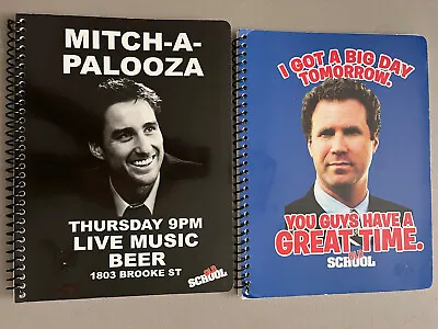 Old School Movie 2 Notebook Lot College Ruled Mitch-a-Palooza Will Ferrell • $13.99
