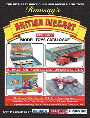 Newest 18th RAMSAYS BRITISH DIECAST TOYS Price Guide DINKY CORGI MATCHBOX +OTHER • £29.50