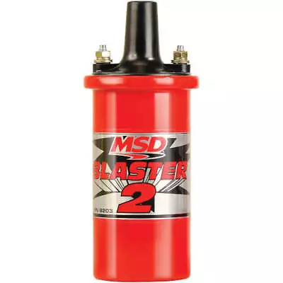 MSD 8203 Blaster 2 Coil With Hardware Hi Performance Ford Chevy Dodge CARB Legal • $87.70