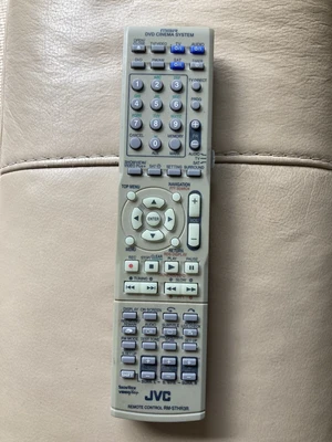 £0.99 • Buy JVC DVD HOME THEATRE REMOTE CONTROL RM-STHR3R For THR3 XVTHR1