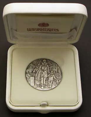 VATICAN Peace In Ukraine 2022 Silver 0.925 Medal - Encased & Certificated - UNC* • $23