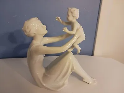 Vintage German Porcelain  Kaiser Mother And Child • $129